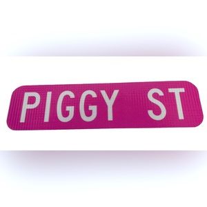 Street Sign Decor